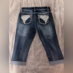 rue21 women’s Cropped jeans size 3/4